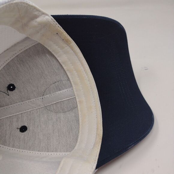 Crooked Stick Mens 2009 U.S. Senior Open Slideback Hat White Blue Adjustable - Picture 11 of 13